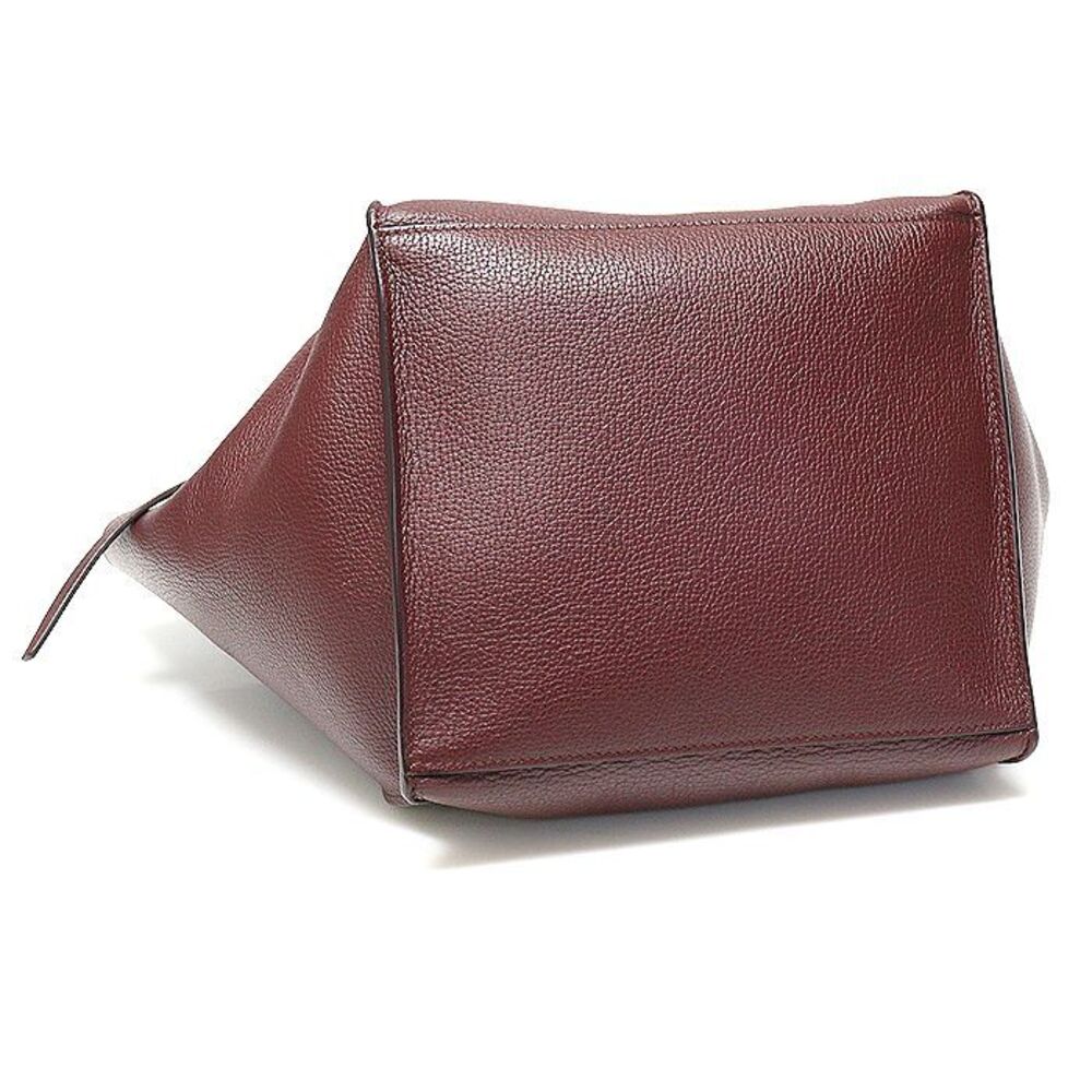 Wine Grained Calfskin Big Bag Small Long Strap - Picture 5 of 7